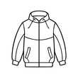 © Md - windbreaker icon, windbreaker vector illustration-simple illustration of windbreaker, perfect for windbreaker logos and icons