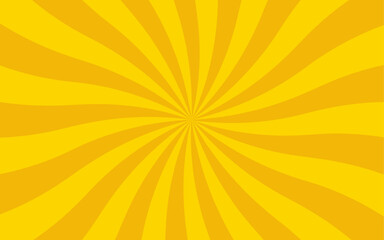 Poster - Abstract Vintage sunrays  swirl  backdrop line. Vibrant Radial Rays geometric swirl pattern. Funky ray elements, circle motifs, reminiscent of circus . Spiral radial striped backdrop design.	 