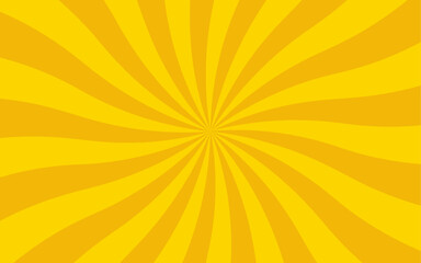 Poster - Abstract Vintage sunrays  swirl  backdrop line. Vibrant Radial Rays geometric swirl pattern. Funky ray elements, circle motifs, reminiscent of circus . Spiral radial striped backdrop design.	 