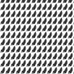 Poster - Feather Fractals Patterns design
