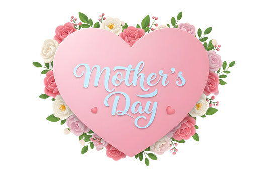 Mother's Day concept or lettering