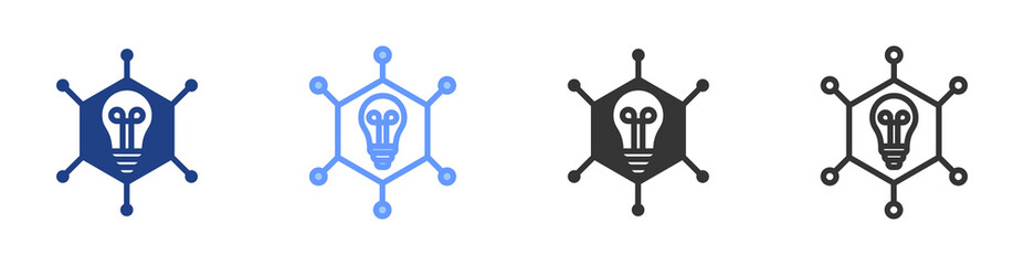 Aufkleber - Insight icon set multiple style collection