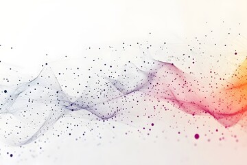 Wall Mural - Global network connection world map , Generative AI