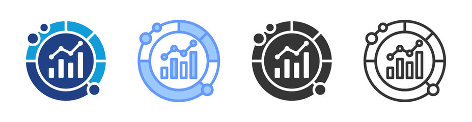 Poster - Data Driven icon set multiple style collection