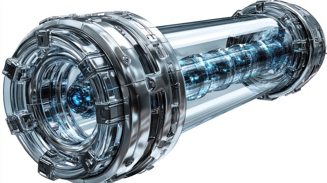 Futuristic Energy Core: Advanced Technology Visualization