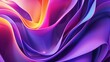 © mainul19islam - Abstract colorful background with vibrant curved shapes 3D rendering