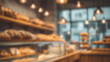 © udin - Abstract blurred bakery shop background .bakery shop blur background. Ai Generated Images