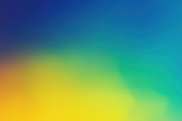 Poster - Vibrant gradient of colors blending beautifully in a serene abstract background