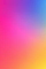 Poster - Colorful gradient background with vibrant pink, blue, and yellow hues for artistic applications
