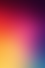 Poster - Stunning gradient background showcasing vibrant colors blending seamlessly at sunset