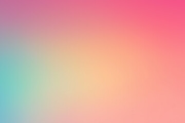Poster - Colorful gradient background with smooth transitions of pastel hues in a serene composition