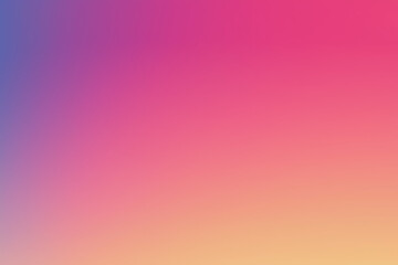 Poster - Vibrant gradient background showcasing a smooth blend of pink and purple hues during sunset hours
