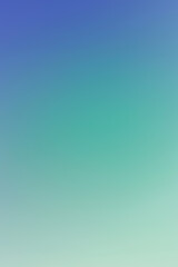 Poster - Beautiful gradient background showcasing tranquil blue and green hues in soft transition