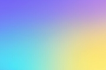 Poster - Vibrant gradient background showcasing a mix of purple, blue, and yellow hues with a smooth transition