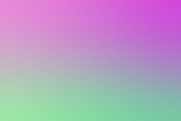 Poster - Vibrant gradient of pink and green colors blending smoothly for an artistic background