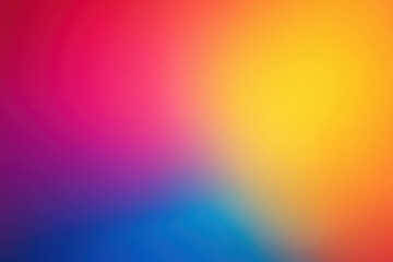 Poster - Vibrant abstract background featuring a gradient of colors blending smoothly at sunset