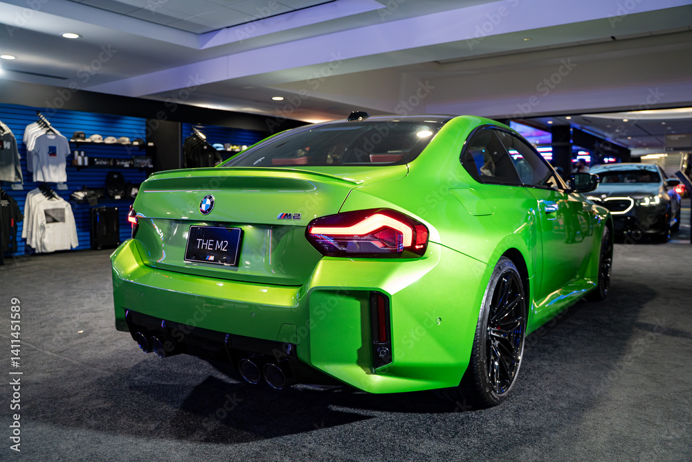 2025 BMW M2 automobile at the 2025 Canadian International AutoShow ...