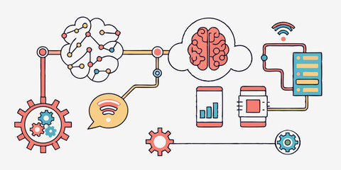 Poster - Understanding the interconnectedness of AI, cloud computing, IoT devices, and data management systems