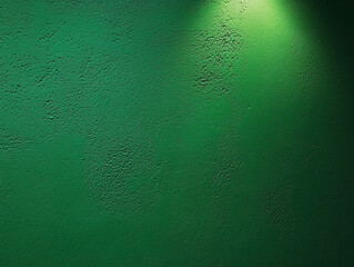 Poster - Dark Green Textured Background With Subtle Spotlight