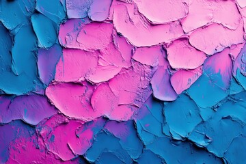 Poster - Vibrant blue and pink gradient texture for modern digital designs and creative projects, perfect for enhancing visuals and inspiring innovative art expressions