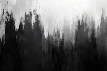 Poster - Grainy gradient backdrop featuring stylish shades of grey, black, and white for contemporary design projects and textured abstract creations, ideal for posters and website backgrounds