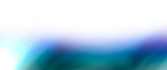 Poster - Soft dark gradient with teal and blue glow. Abstract background with soft noise on transparent backgorund