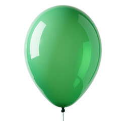 Poster - green balloon on white background / no background png	