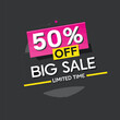 © Runa - Colorful discount sale podium. Special offer composition.