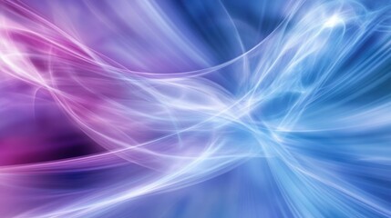 Poster - Abstract vibrant flow of light and color
