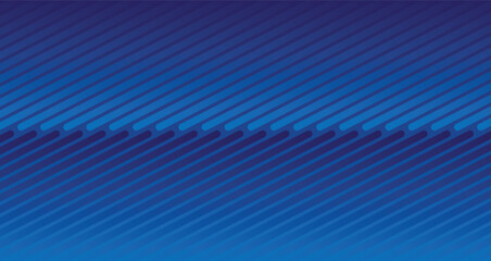 Poster - Geometric abstract blue gradient background modern design Vector illustration