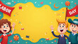 © Manu - Vibrant Labor Day Banners and Flags: Bold Typography & Iconography Celebrating Union Spirit - Stock Photo Concept with Left Space