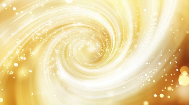 Dreamy swirl rises gently on a radiant threaded background