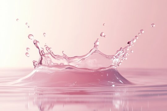 fluid splash push, chroma haze, background