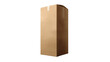 © Maan - A cardboard box is standing up  on transparent background