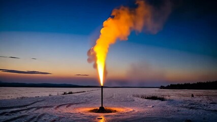 Poster - Eternal Flame A Winter Solstice Beacon of Hope and Warmth