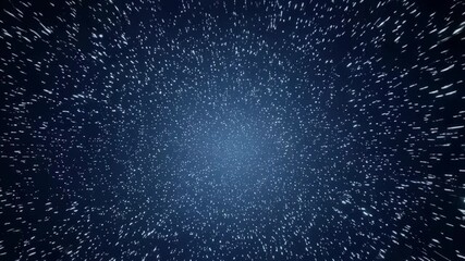 Poster - Dynamic starfield warp: cosmic motion and deep space adventure