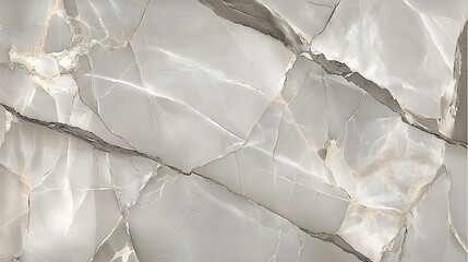 Poster - Luxurious alabaster marble texture showcasing exquisite veining pattern