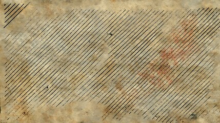 Poster - Vintage textured background with diagonal lines and weathered appearance