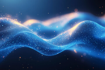 Poster - Dynamic abstract wallpaper background illustration generative AI
