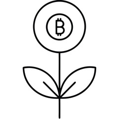 Poster - eco icon with leaves
