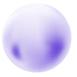© Ksusha - 3D Purple Bubble Sphere Design