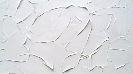 Poster - Elegant white textured surface with faint curved patterns and depth