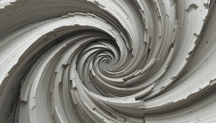 Poster - Dynamic spiral motion art installation urban gallery digital artwork abstract environment close-up viewpoint creative concept for visual impact