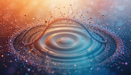 Poster - Dynamic water splash action abstract background visual art fluid motion close-up perspective captivating water effects for creative projects