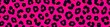 © nuntalee - Pink and black animal print leopard pattern on seamless vector background, wildlife, black