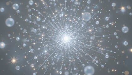 Poster - Dynamic light burst action abstract background digital art ethereal environment close-up viewpoint concept of energy and movement