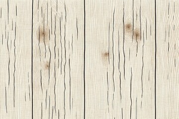Poster - textured white wooden planks create a rustic and natural background for various artistic or design p