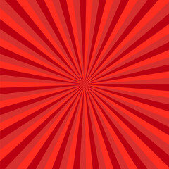 Poster - Star burst background - abstract red vector design