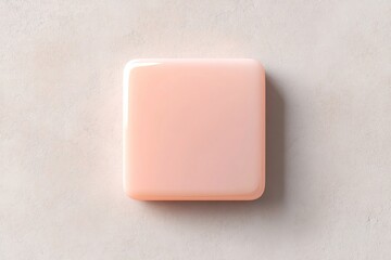 Poster - Minimalist flat ui design - modern soft pink button for user interface