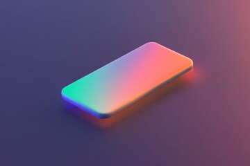 Poster - Vibrant gradient flat toggle switch design for user interface concepts